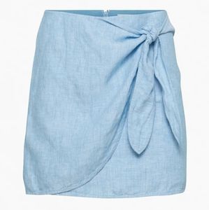 Aritzia linen skirt